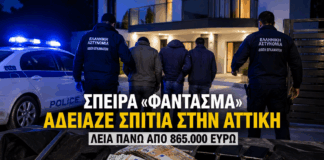 Σπείρα-«φάντασμα» άδειαζε σπίτια στην Αττική – Λεία πάνω από 865.000 ευρώ