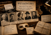 Συγγραφείς, Ποιητές και Δημοσιογράφοι που Έγραψαν με Ψευδώνυμο