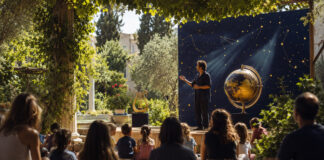 Αγία Παρασκευή: Μύθοι και αστερισμοί σε δωρεάν διαδραστική παράσταση Οικογένειες παρακολουθούν αφήγηση για μύθους και αστερισμούς σε καταπράσινο υπαίθριο χώρο