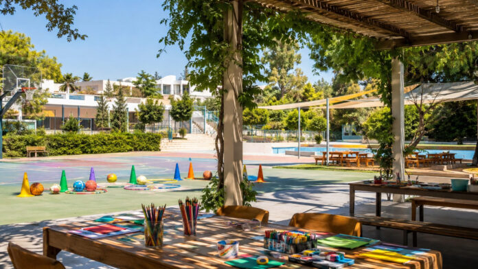 agia-paraskevi-summer-camp-d-periodos-20260813-2130-1920x1080-1 Αθλητικός χώρος με εξοπλισμό παιχνιδιού και τραπέζια δημιουργικών δραστηριοτήτων