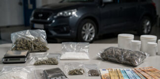 Αττική: Τρεις συλλήψεις και μεγάλη κατάσχεση ναρκωτικών Κατασχεμένα πειστήρια σε χώρο αστυνομικής έρευνας για υπόθεση ναρκωτικών