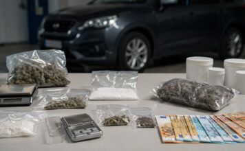 Αττική: Τρεις συλλήψεις και μεγάλη κατάσχεση ναρκωτικών Κατασχεμένα πειστήρια σε χώρο αστυνομικής έρευνας για υπόθεση ναρκωτικών