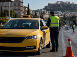 Αττική: Σύλληψη οδηγού ταξί για διπλή ταρίφα στον Κηφισό Κίτρινο ταξί σε τροχονομικό έλεγχο σε δρόμο της Αθήνας