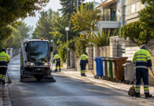 Χαλάνδρι: Το πρόγραμμα οδοκαθαρισμού της Πέμπτης 27 Αυγούστου Συνεργείο οδοκαθαρισμού εργάζεται σε κατοικημένο δρόμο του Χαλανδρίου