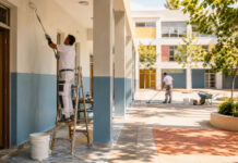 Χαλάνδρι: Θερινές παρεμβάσεις σε τέσσερα σχολεία πριν από τον Σεπτέμβριο Θερινές εργασίες βαφής και συντήρησης σε σχολικό συγκρότημα στο Χαλάνδρι