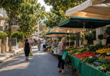 Χολαργός: Στη Φανερωμένης η λαϊκή αγορά έως 31 Αυγούστου Υπαίθρια λαϊκή αγορά με πάγκους οπωροκηπευτικών σε αστικό δρόμο