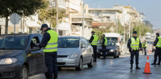 Δενδροπόταμος: Έλεγχοι σε 119 άτομα και 40 οχήματα Συντονισμένος αστυνομικός έλεγχος οχημάτων σε αστικό δρόμο