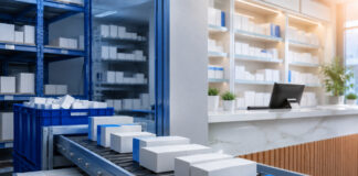 ΕΟΦ: Προσωρινή απαγόρευση παράλληλων εξαγωγών φαρμάκων Αποθήκη φαρμάκων που τροφοδοτεί οργανωμένα σύγχρονο φαρμακείο
