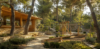 Φιλοθέη: Σε νέα φάση η αποκατάσταση του Κήπου Πικιώνη Κήπος με πέτρινα μονοπάτια, ξύλινο περίπτερο και παραδοσιακές κατασκευές παιχνιδιού