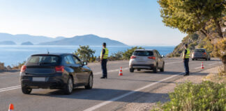 Ιόνιο: 1.578 παραβάσεις σε 4.858 τροχονομικούς ελέγχους Στοχευμένος τροχονομικός έλεγχος σε ασφαλή παραλιακό δρόμο ελληνικού νησιού