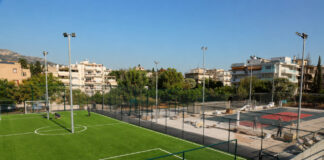 Ηράκλειο Αττικής: Ριζική ανάπλαση σε τρεις αθλητικούς χώρους Αναβαθμισμένοι δημοτικοί αθλητικοί χώροι με γήπεδο ποδοσφαίρου και μπάσκετ