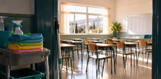 Κηφισιά: 16 θέσεις πλήρους απασχόλησης για σχολική καθαριότητα Καθαρή σχολική αίθουσα έτοιμη για τη νέα σχολική χρονιά