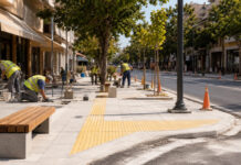 Ηράκλειο Αττικής: Συνεχίζεται η αξιολόγηση των ρυθμίσεων σε Πεύκων και Προφήτη Ηλία Αστική οδός με προσβάσιμο πεζοδρόμιο και οργανωμένη ζώνη εργασιών