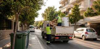 Ηράκλειο Αττικής: Όχι ογκώδη και σακούλες έξω από τους κάδους έως 24 Αυγούστου Δημοτικό συνεργείο παραλαμβάνει προγραμματισμένα ογκώδη αντικείμενα σε καθαρό δρόμο του Ηρακλείου Αττικής