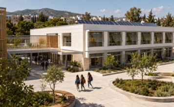 Κηφισιά: Τρία σχολεία γίνονται κτίρια θετικού ενεργειακού ισοζυγίου Σύγχρονο σχολικό κτίριο με φωτοβολταϊκά και ενεργειακές παρεμβάσεις