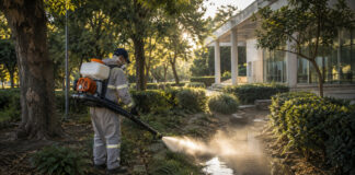 Λυκόβρυση–Πεύκη: Κουνουποκτονία σε τέσσερα σημεία το Σάββατο Εξειδικευμένο συνεργείο πραγματοποιεί εργασία κουνουποκτονίας σε δημοτικό χώρο πρασίνου