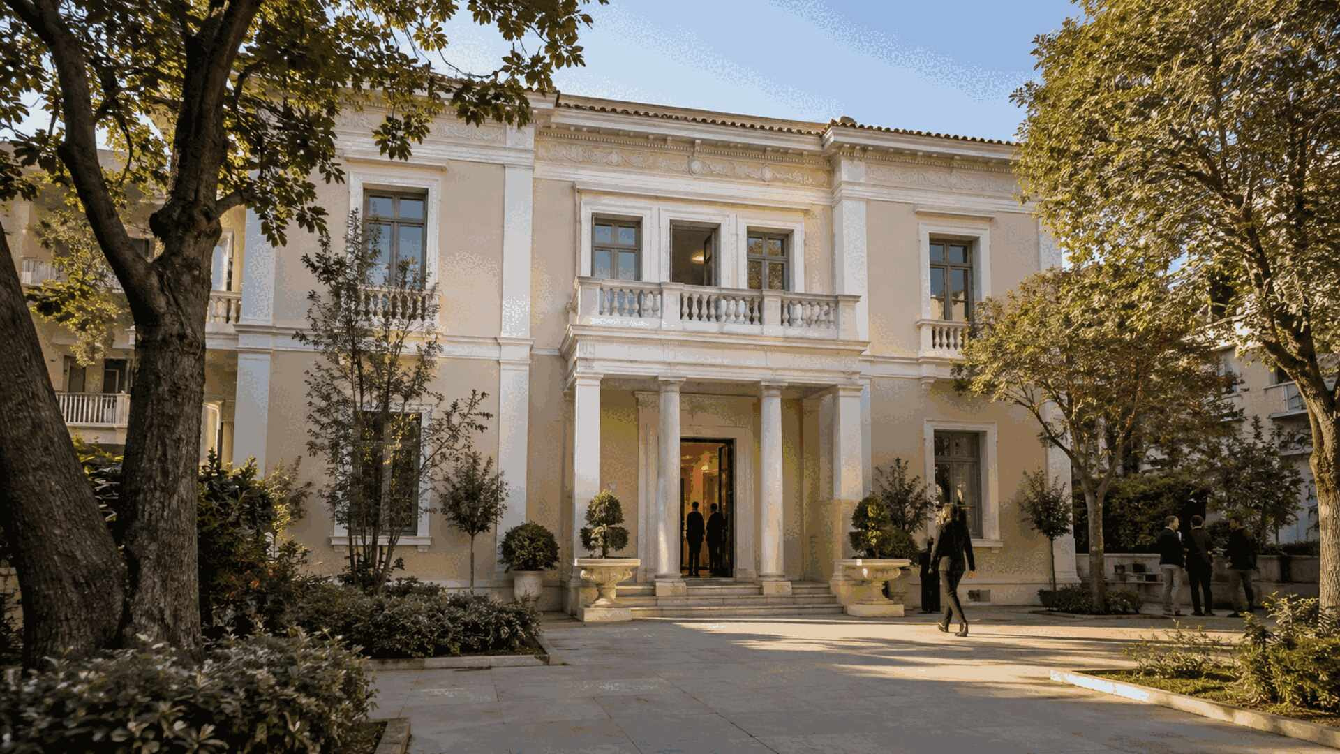 Αποκατεστημένη νεοκλασική βίλα που λειτουργεί ως πολιτιστικός χώρος στο Μαρούσι