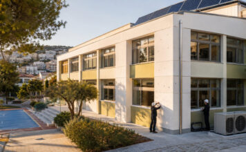 Μέγαρα: Ενεργειακή αναβάθμιση 470.500 ευρώ στο 8ο Δημοτικό Σχολικό κτίριο με ενεργειακά κουφώματα, φωτοβολταϊκά και αντλίες θερμότητας