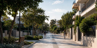 Μεταμόρφωση: Η οδός Δημητσάνης χαρακτηρίζεται πεζόδρομος Πεζόδρομος με προσβάσιμη όδευση, πράσινο και χώρους ανάπαυσης σε αστική γειτονιά