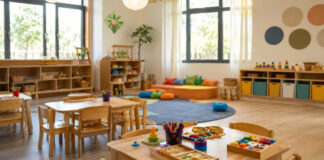 Μεταμόρφωση: Πότε ξεκινούν οι παιδικοί σταθμοί και τι ισχύει για τα vouchers Αίθουσα προσχολικής αγωγής έτοιμη να υποδεχθεί τα παιδιά τη νέα σχολική χρονιά