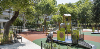 Νέα Ερυθραία: Ανακατασκευάζεται πλήρως η παιδική χαρά στην Πλατεία 28ης Οκτωβρίου Σύγχρονη προσβάσιμη παιδική χαρά σε καταπράσινη αστική πλατεία