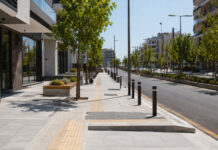 Νέα Ιωνία: Έργο 4 εκατ. ευρώ αλλάζει τα πεζοδρόμια στο εμπορικό κέντρο Αναβαθμισμένο πεζοδρόμιο με όδευση τυφλών, πράσινο και νέο αστικό εξοπλισμό