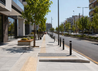 Νέα Ιωνία: Έργο 4 εκατ. ευρώ αλλάζει τα πεζοδρόμια στο εμπορικό κέντρο Αναβαθμισμένο πεζοδρόμιο με όδευση τυφλών, πράσινο και νέο αστικό εξοπλισμό