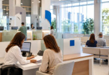 Νέα Ιωνία: Το ωράριο του ΚΕΠ και οι τρόποι εξυπηρέτησης Υπάλληλος εξυπηρετεί πολίτη σε φωτεινό και οργανωμένο Κέντρο Εξυπηρέτησης Πολιτών