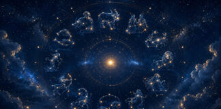 Ζώδια σήμερα: Οι προβλέψεις για την Τετάρτη 12 Αυγούστου 2026 Δώδεκα αστερισμοί σε κυκλική σύνθεση στον νυχτερινό ουρανό