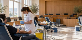 Αγία Παρασκευή: Η 87η εθελοντική αιμοδοσία τη Δευτέρα στο Δημαρχείο Οργανωμένη αίθουσα εθελοντικής αιμοδοσίας σε δημοτικό χώρο