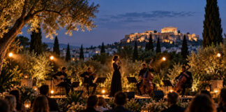 Αγία Παρασκευή: Δωρεάν αφιέρωμα στη Λίνα Νικολακοπούλου τη Δευτέρα Υπαίθρια μουσική σκηνή σε κήπο με τραγουδίστρια και ακουστικό σύνολο