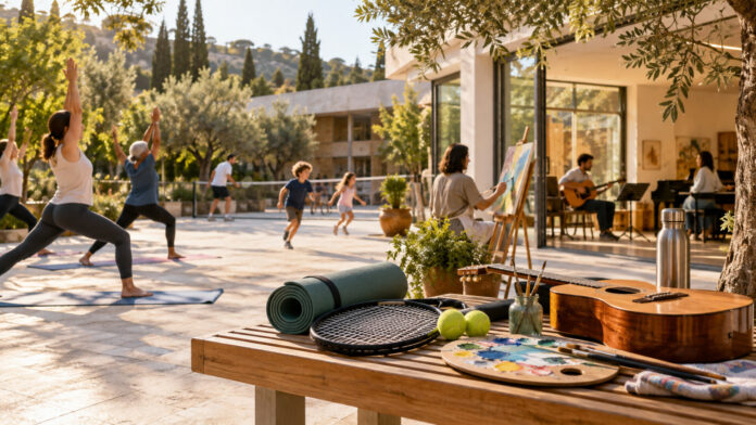 Αθλητικές, καλλιτεχνικές και μουσικές δραστηριότητες σε δημοτικό χώρο της Αγίας Παρασκευής