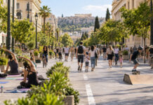 Αθηνάς χωρίς Αυτοκίνητο: Δωρεάν δράσεις έως τις 20:00 της Κυριακής Πεζοί, ποδήλατα και υπαίθριες δραστηριότητες σε δρόμο χωρίς αυτοκίνητα στο κέντρο της Αθήνας