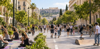 Αθηνάς χωρίς Αυτοκίνητο: Δωρεάν δράσεις έως τις 20:00 της Κυριακής Πεζοί, ποδήλατα και υπαίθριες δραστηριότητες σε δρόμο χωρίς αυτοκίνητα στο κέντρο της Αθήνας