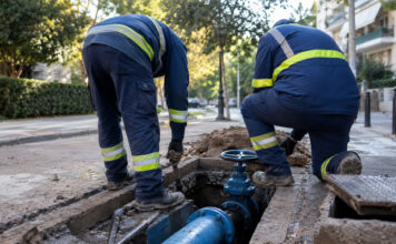 Γαλάτσι: Έκτακτη διακοπή νερού στα Κρητικά έως τις 15:00 Συνεργείο ύδρευσης ελέγχει υπόγεια βαλβίδα σε δρόμο κατοικιών
