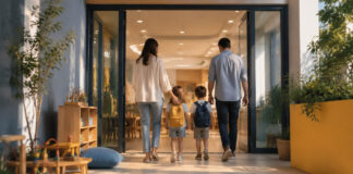 Γαλάτσι: Άνοιξαν οι παιδικοί και βρεφονηπιακοί σταθμοί – Τι ισχύει για τις νέες εγγραφές Οικογένειες εισέρχονται σε φωτεινό και φιλόξενο παιδικό σταθμό