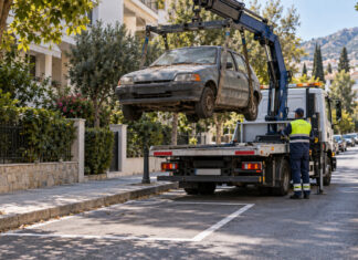 Λυκόβρυση–Πεύκη: Πώς δηλώνονται και απομακρύνονται τα εγκαταλελειμμένα οχήματα Δημοτικό όχημα απομακρύνει εγκαταλελειμμένο αυτοκίνητο από δρόμο