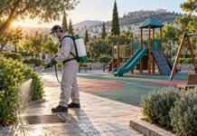 Λυκόβρυση–Πεύκη: Κουνουποκτονία σε τέσσερις παιδικές χαρές σήμερα Εξειδικευμένο συνεργείο πραγματοποιεί ψεκασμό σε βλάστηση και σχάρα ομβρίων παιδικής χαράς