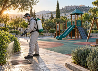 Λυκόβρυση–Πεύκη: Κουνουποκτονία σε τέσσερις παιδικές χαρές σήμερα Εξειδικευμένο συνεργείο πραγματοποιεί ψεκασμό σε βλάστηση και σχάρα ομβρίων παιδικής χαράς