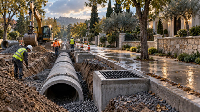 marousi-agia-filothei-antiplimmyriko-20260922-1430-1920x1080-1 Κατασκευή αγωγού ομβρίων και φρεατίων σε αστικό δρόμο