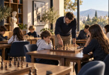 Μαρούσι: Ξεκίνησε ο νέος κύκλος μαθημάτων σκακιού για παιδιά και ενήλικες Παιδιά και ενήλικες συμμετέχουν σε οργανωμένο μάθημα σκακιού