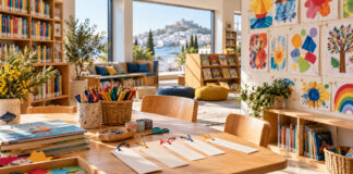 Μαρούσι: 145 παιδιά στην καλοκαιρινή εκστρατεία ανάγνωσης Φωτεινή παιδική βιβλιοθήκη με βιβλία, υλικά δημιουργίας και χειροποίητους σελιδοδείκτες