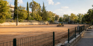 Μελίσσια: Στην επόμενη φάση η αναβάθμιση του γηπέδου «Κυριάκος Τσιμπρίκιδης» Εργασίες αναβάθμισης σε γήπεδο ποδοσφαίρου με διαμόρφωση αγωνιστικού χώρου και περίφραξης