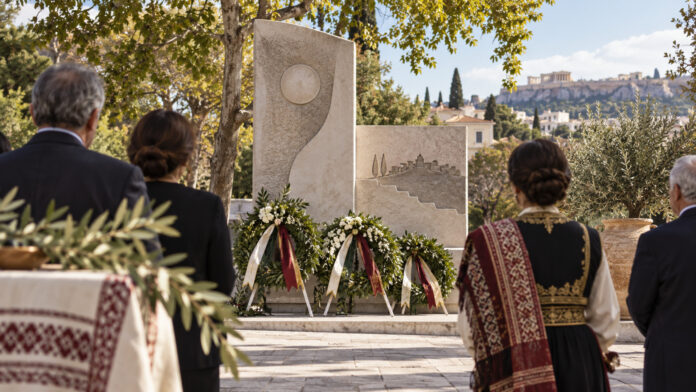 nea-erythraia-imera-mnimis-20260915-1630-1920x1080-1 Στεφάνια και πολίτες μπροστά σε πέτρινο μνημείο σε δενδροφυτεμένη πλατεία