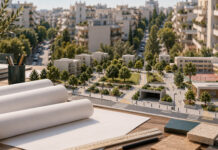 Νέα Ιωνία: Ο οδικός χάρτης έργων 39 εκατ. ευρώ έως το 2028 Μακέτα αστικής ανάπλασης με πλατεία, σχολείο και χώρους πρασίνου σε αθηναϊκή γειτονιά