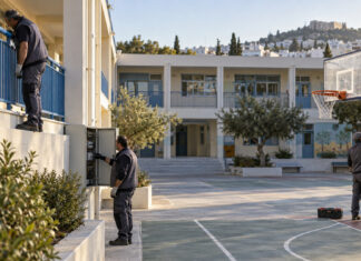 Νέα Ιωνία: Οι ανάγκες συντήρησης στα 53 σχολικά συγκροτήματα Συνεργείο ελέγχει εγκαταστάσεις σε σχολικό συγκρότημα