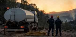 Νέα Ιωνία: Υδροφόρα και προσωπικό συνέδραμαν στη φωτιά των Βιλίων Υδροφόρα και προσωπικό πολιτικής προστασίας σε δασική περιοχή
