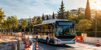 ΟΑΣΑ: Προσωρινές αλλαγές σήμερα στις γραμμές 504, 537, 725 και 726 Αστικό λεωφορείο κινείται σε προσωρινή διαδρομή δίπλα σε οδικά έργα