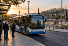 ΟΑΣΑ: Διακόπτεται η γραμμή Χ24 στις 13 και 14 Σεπτεμβρίου Αστικό λεωφορείο σε στάση κοντά σε σταθμό μετρό της Αθήνας