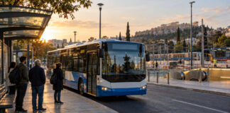 ΟΑΣΑ: Διακόπτεται η γραμμή Χ24 στις 13 και 14 Σεπτεμβρίου Αστικό λεωφορείο σε στάση κοντά σε σταθμό μετρό της Αθήνας